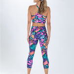 Zoot Sports RUN CAPRIS Women's Ltd Run Pulse High-Rise Capri - Florescence