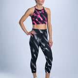 Zoot Sports RUN CAPRIS Women's Ltd Run Pulse High-Rise Capri - Icon