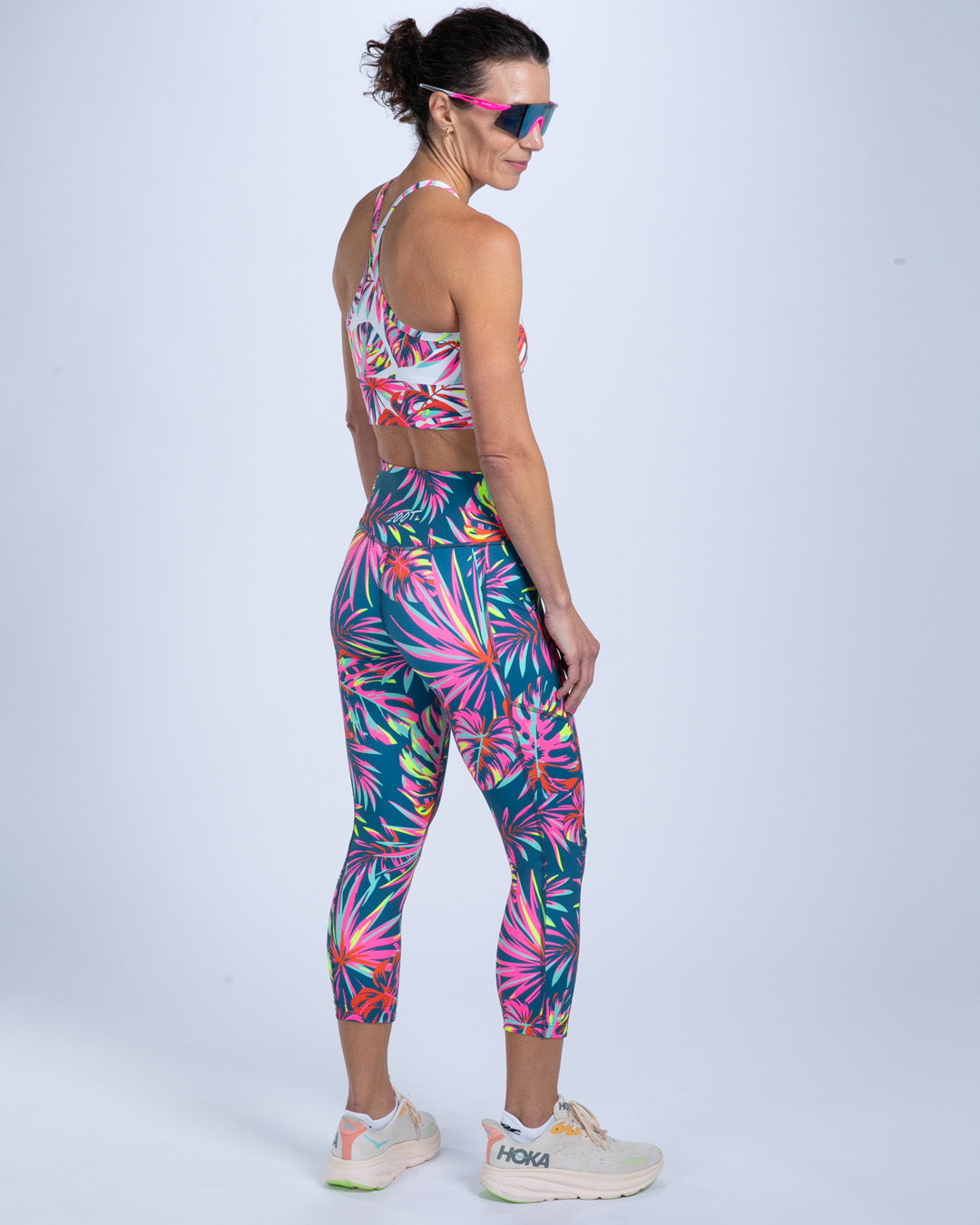 Zoot Sports RUN CAPRIS Women's Ltd Run Pulse High-Rise Capri - Island Original