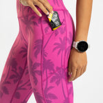 Zoot Sports RUN CAPRIS Women's Ltd Run Pulse High-Rise Capri - Paradise