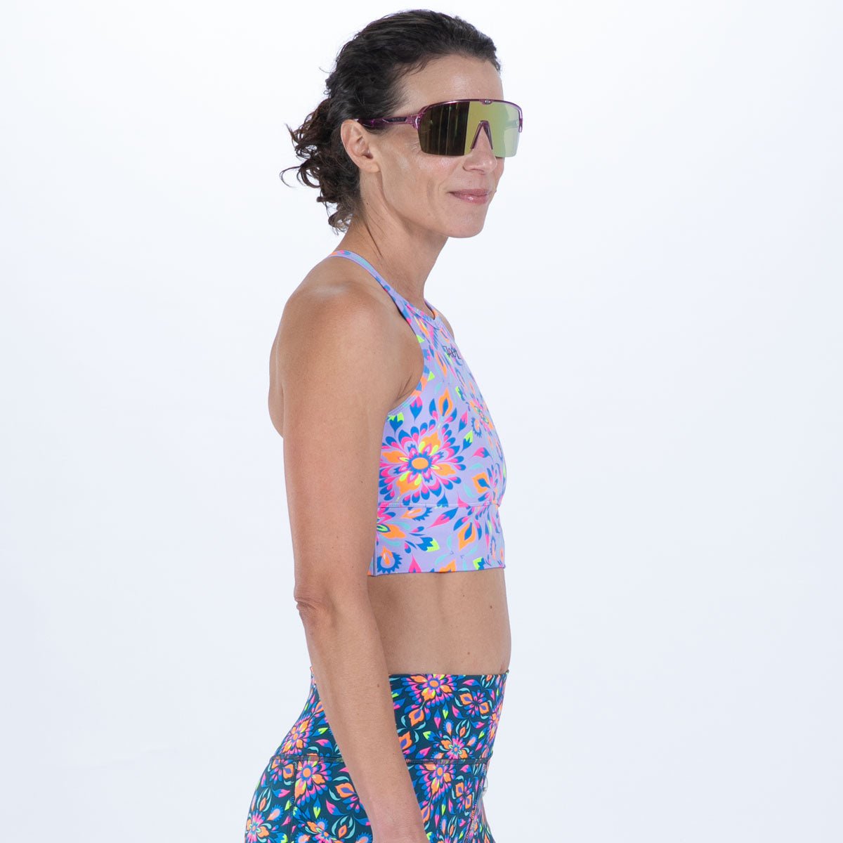 Zoot Sports RUN CROP Women's Ltd Run Crop - Kaleidoscope