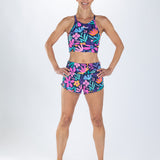 Zoot Sports RUN CROPS Women's Ltd Run Crop - Florescence