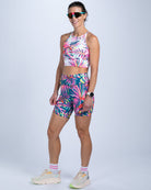 Zoot Sports RUN CROPS Women's Ltd Run Crop - Island Original