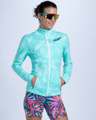 Zoot Sports RUN JACKETS Women's Ltd Run Pulse Jacket - Island Original