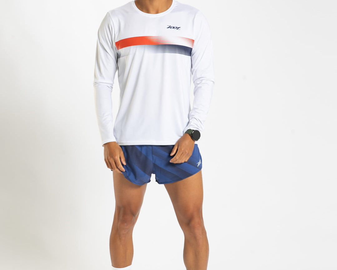 Zoot Sports RUN LONG SLEEVE TEES Men's Ltd Run Ls Tee - Rouler