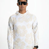 Zoot Sports RUN LONG SLEEVE TEES Men's Ltd Run Sun Stop Hoodie - Hibiscus