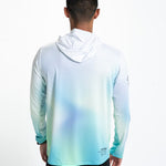 Zoot Sports RUN LONG SLEEVE TEES Men's Ltd Run Sun Stop Hoodie - Sunset