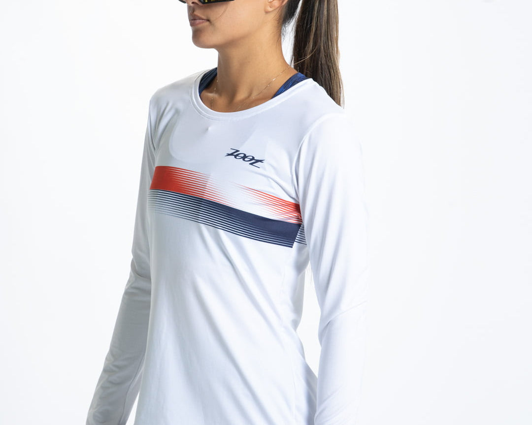 Zoot Sports RUN LONG SLEEVE TEES Women's Ltd Run Ls Tee - Rouler