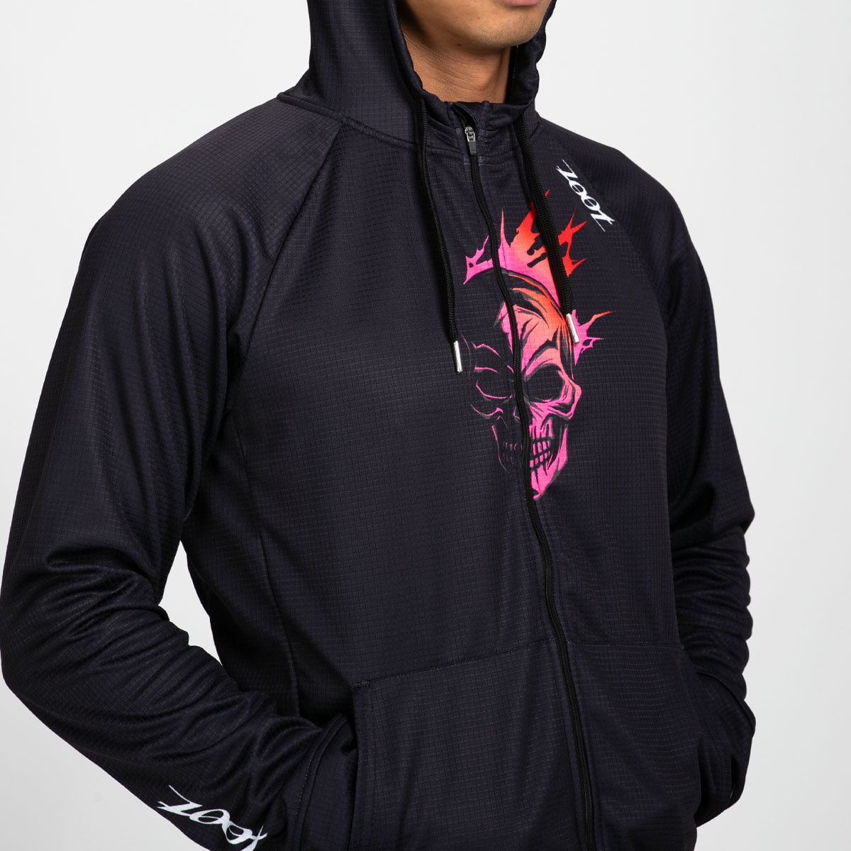 Zoot Sports RUN OUTERWEAR Men's Ltd Run Thermo Hoodie - Darkside
