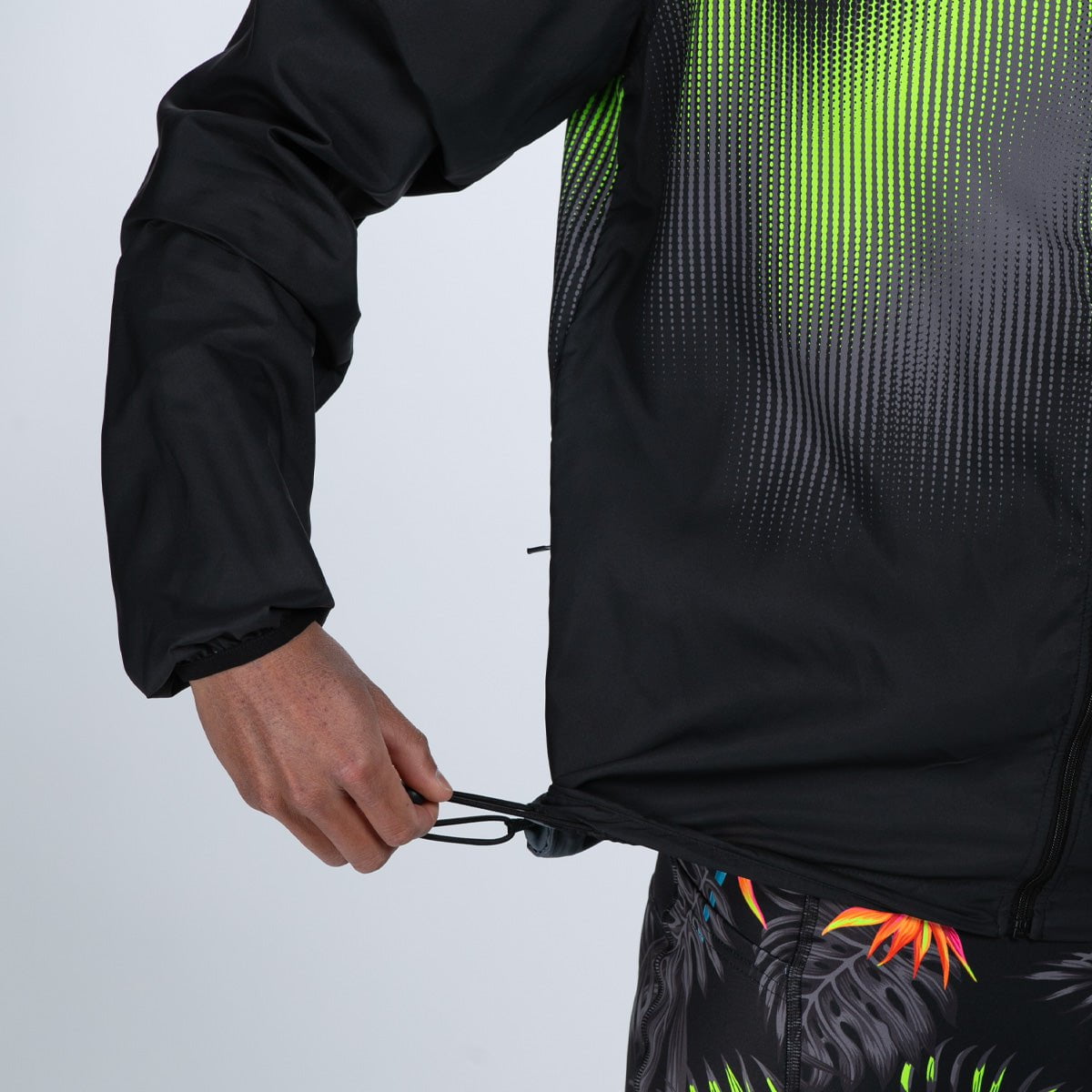 Zoot Sports RUN OUTERWEAR Men's Run Jacket - Tropical Magic
