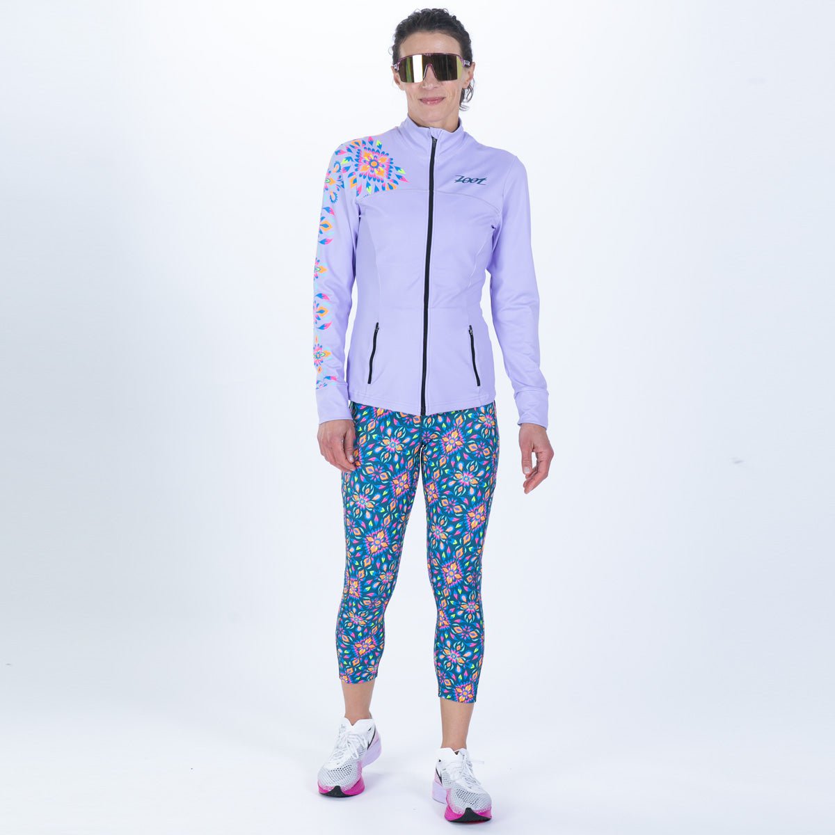 Zoot Sports RUN OUTERWEAR Women's Ltd Run Pulse Jacket - Kaleidoscope
