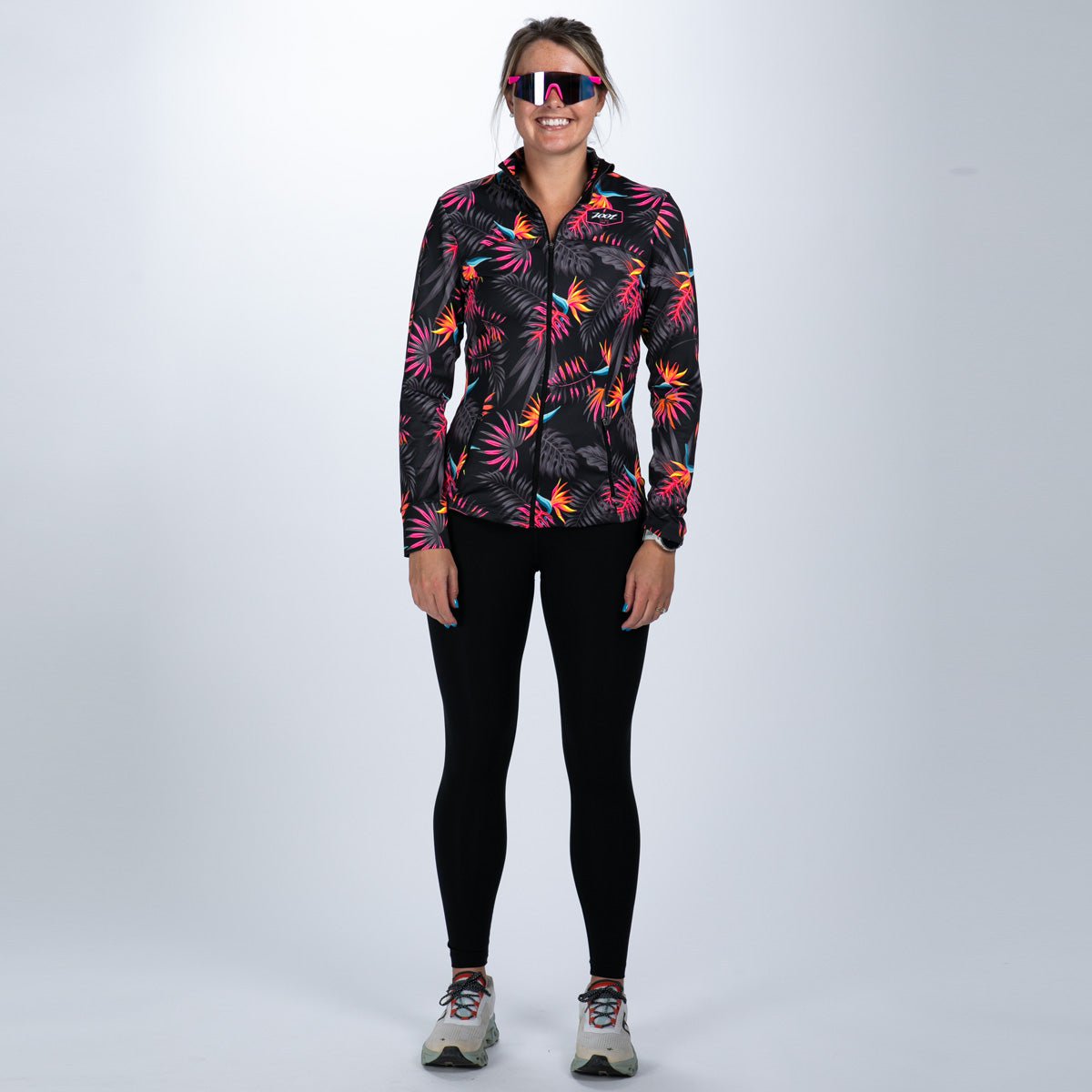 Zoot Sports RUN OUTERWEAR Women's Ltd Run Pulse Jacket - Tropical Magic