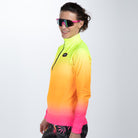 Zoot Sports RUN OUTERWEAR Women's Ltd Run Thermal 1/2 Zip - Tropical Magic