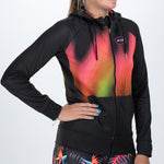Zoot Sports RUN OUTERWEAR Women's Ltd Run Thermal Hoodie - Tropical Magic