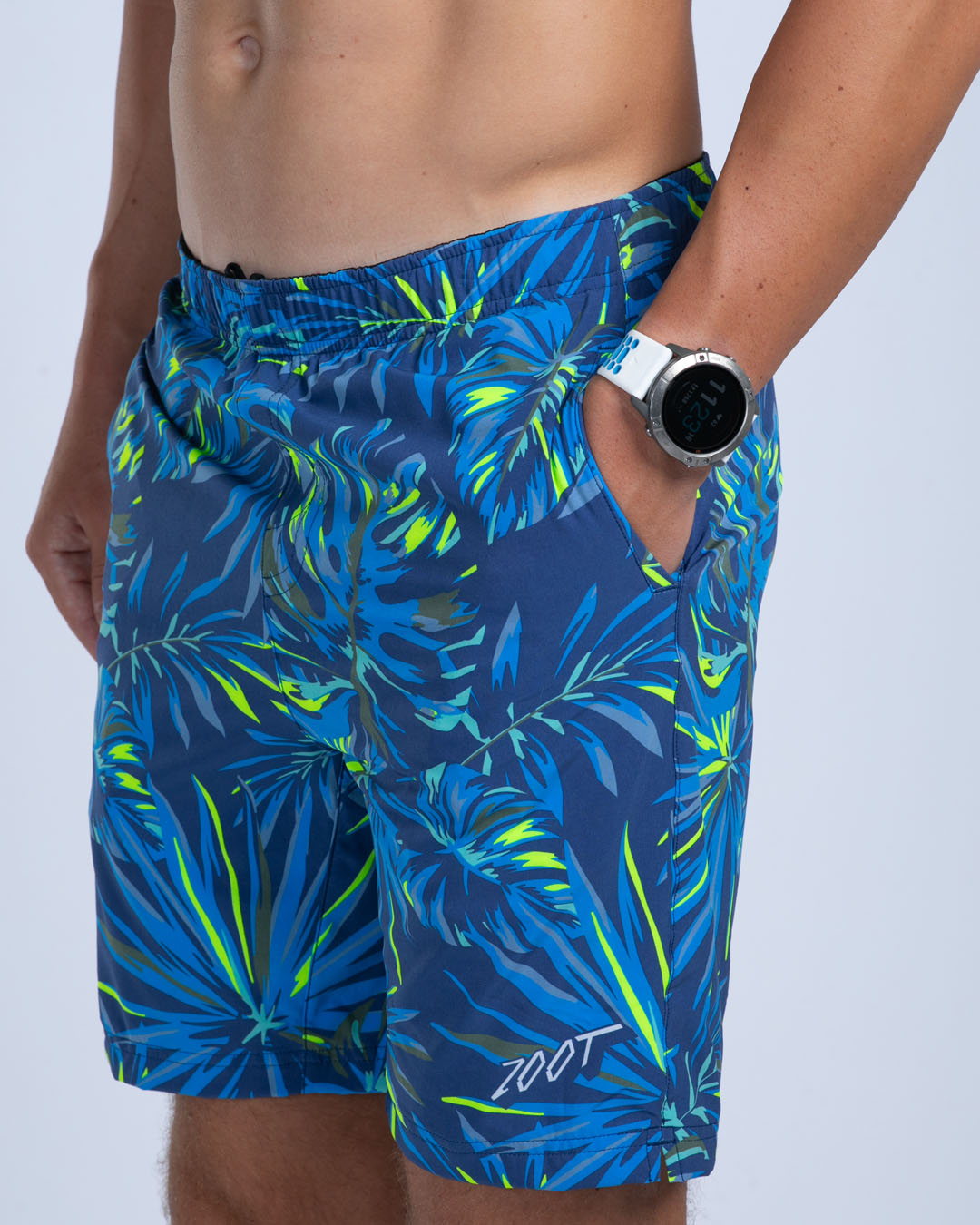 Zoot Sports RUN SHORTS 2-1 BOXER BRIEF Men's Ltd Run 8" 2-in-1 Short - Island Original
