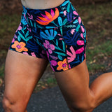 Zoot Sports RUN SHORTS 4" INSEAM Women's Ltd Run 4" Pulse High-Rise Short - Florescence