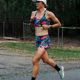 Zoot Sports RUN SHORTS 4" INSEAM Women's Ltd Run 4" Pulse High-Rise Short - Florescence