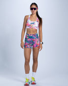 Zoot Sports RUN SHORTS 4" INSEAM Women's Ltd Run 4" Pulse High-Rise Short - Island Original