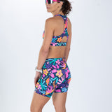 Zoot Sports RUN SHORTS 6" INSEAM Women's Ltd Run 6" Pulse High-Rise Short - Florescence