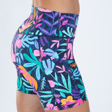 Zoot Sports RUN SHORTS 6" INSEAM Women's Ltd Run 6" Pulse High-Rise Short - Florescence