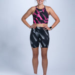 Zoot Sports RUN SHORTS 6" INSEAM Women's Ltd Run 6" Pulse High-Rise Short - Icon