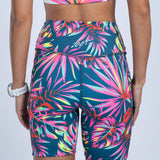 Zoot Sports RUN SHORTS 8" INSEAM Women's Ltd Run 8" Pulse High-Rise Short - Island Original