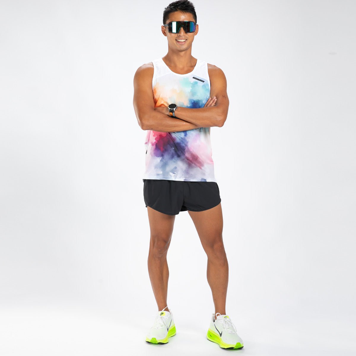 Zoot Sports RUN SINGLET Men's Elite Run Singlet - Chromoflow