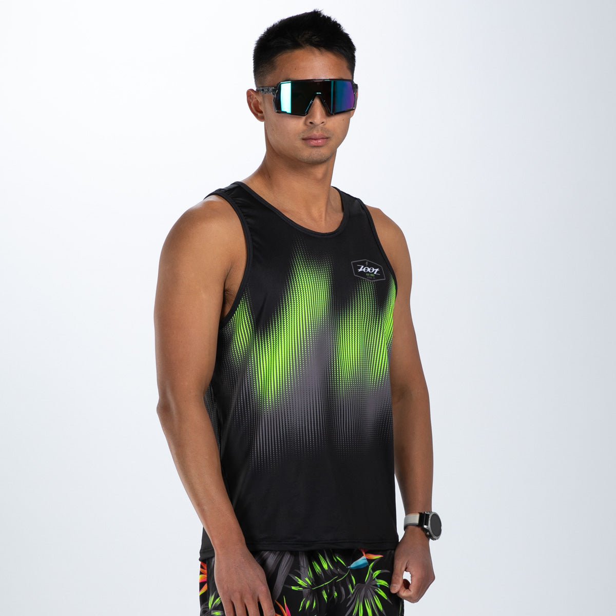 Zoot Sports RUN SINGLET Men's Ltd Run Singlet - Tropical Magic