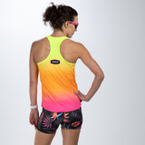 Zoot Sports RUN SINGLET Women's Ltd Run Singlet - Tropical Magic