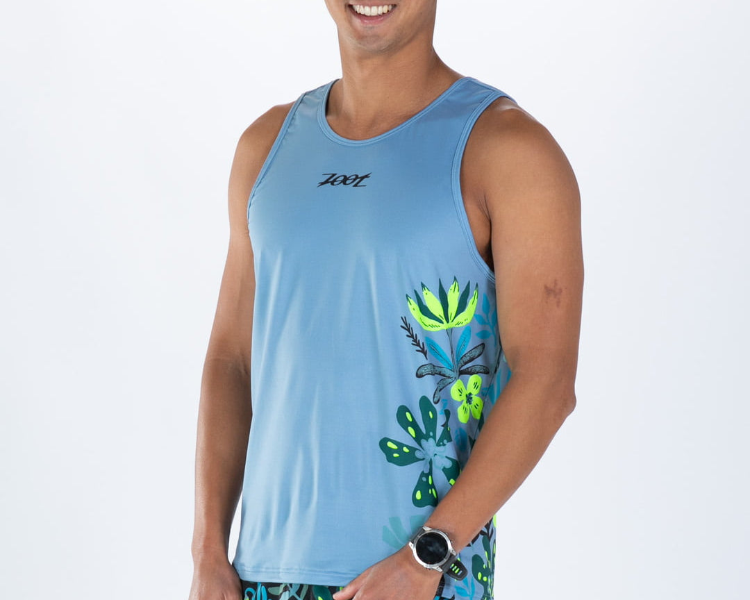 Zoot Sports RUN SINGLETS Men's Ltd Run Singlet - Florescence