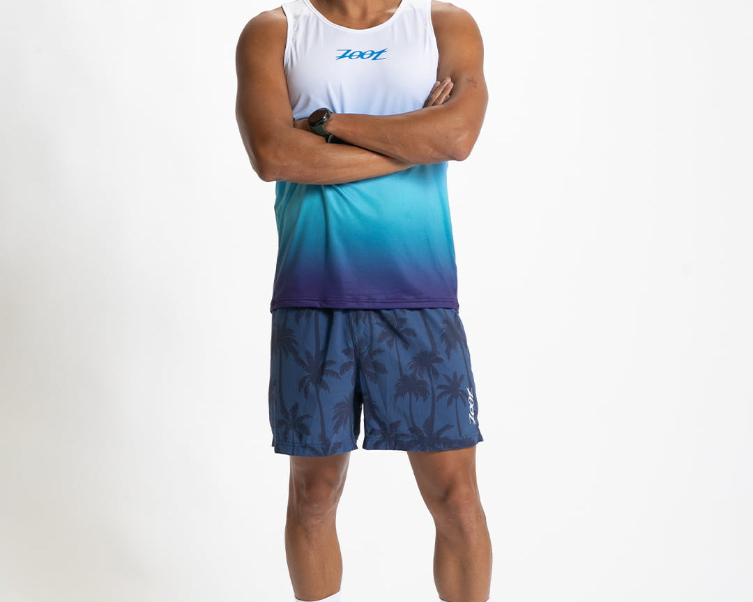 Zoot Sports RUN SINGLETS Men's Ltd Run Singlet - Paradise