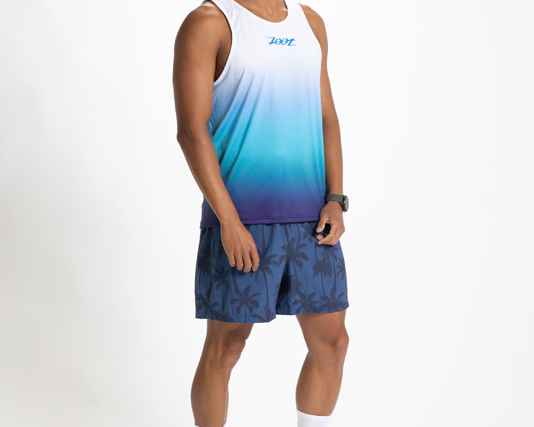 Zoot Sports RUN SINGLETS Men's Ltd Run Singlet - Paradise