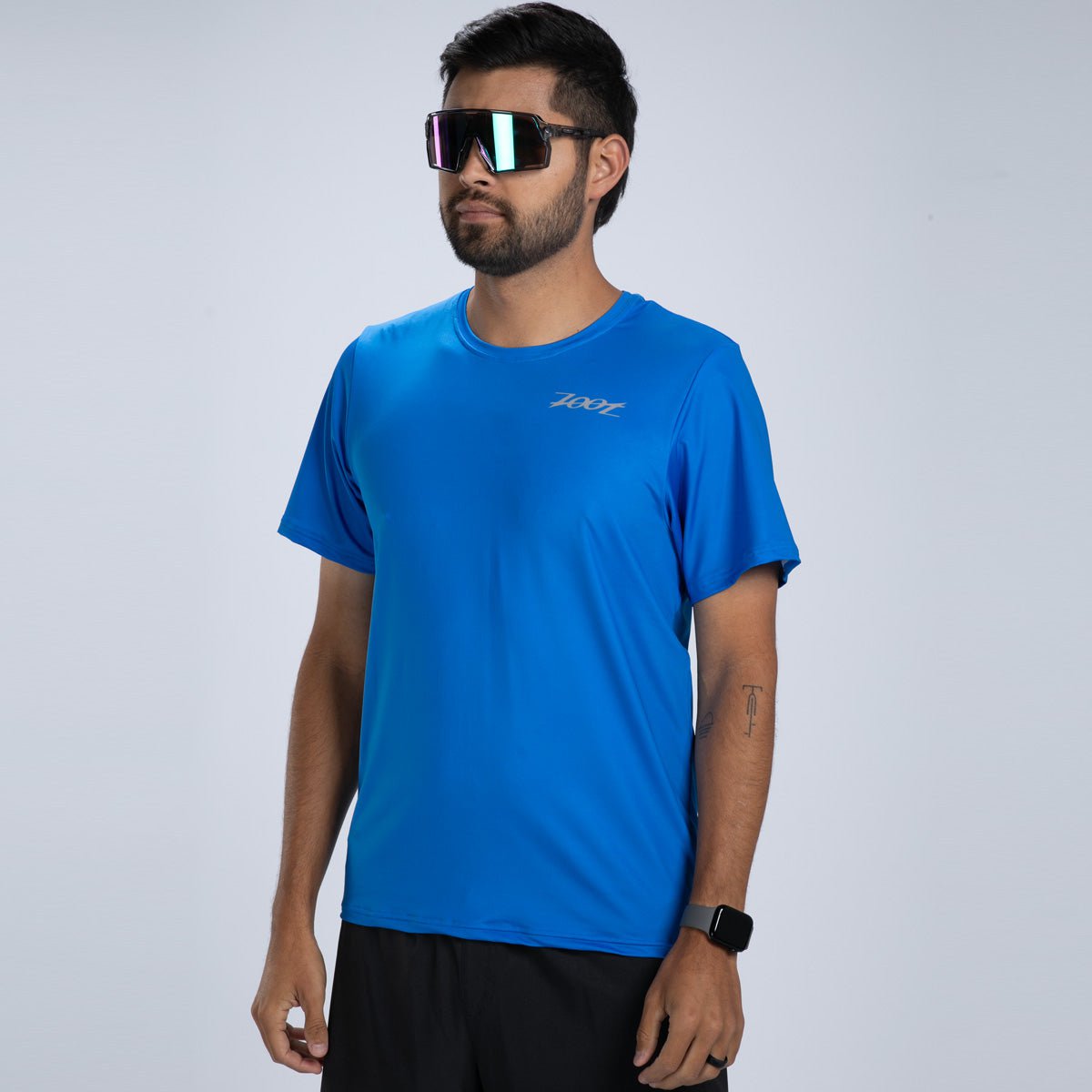 Zoot Sports RUN TEE Men's Core Run Tee - Ocean Blue