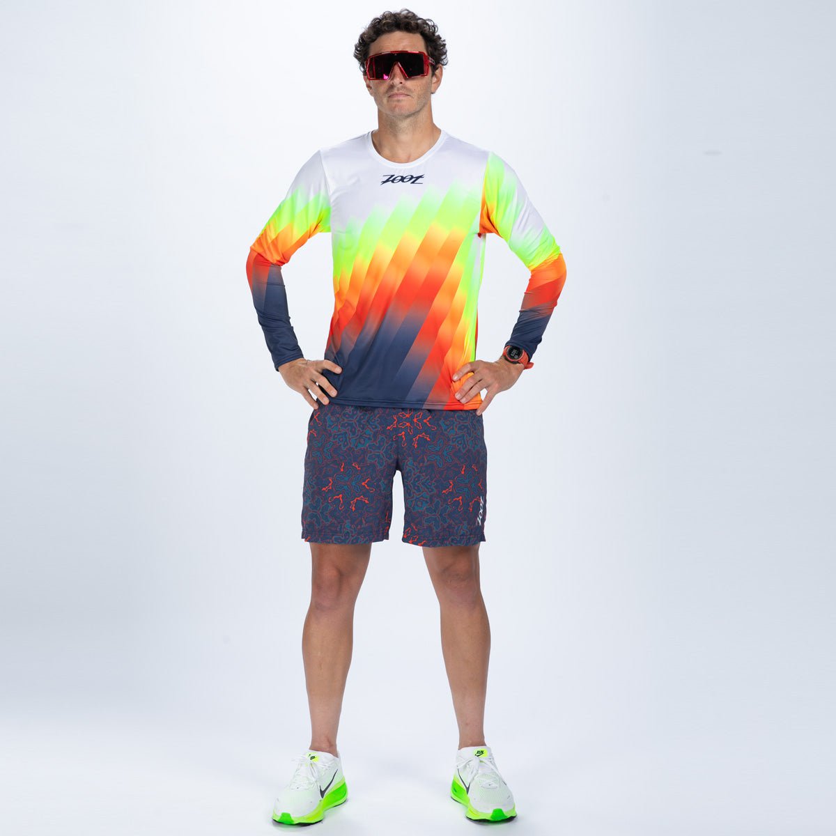 Zoot Sports RUN TEE Men's Ltd Run Ls Tee - Costa Del Sol