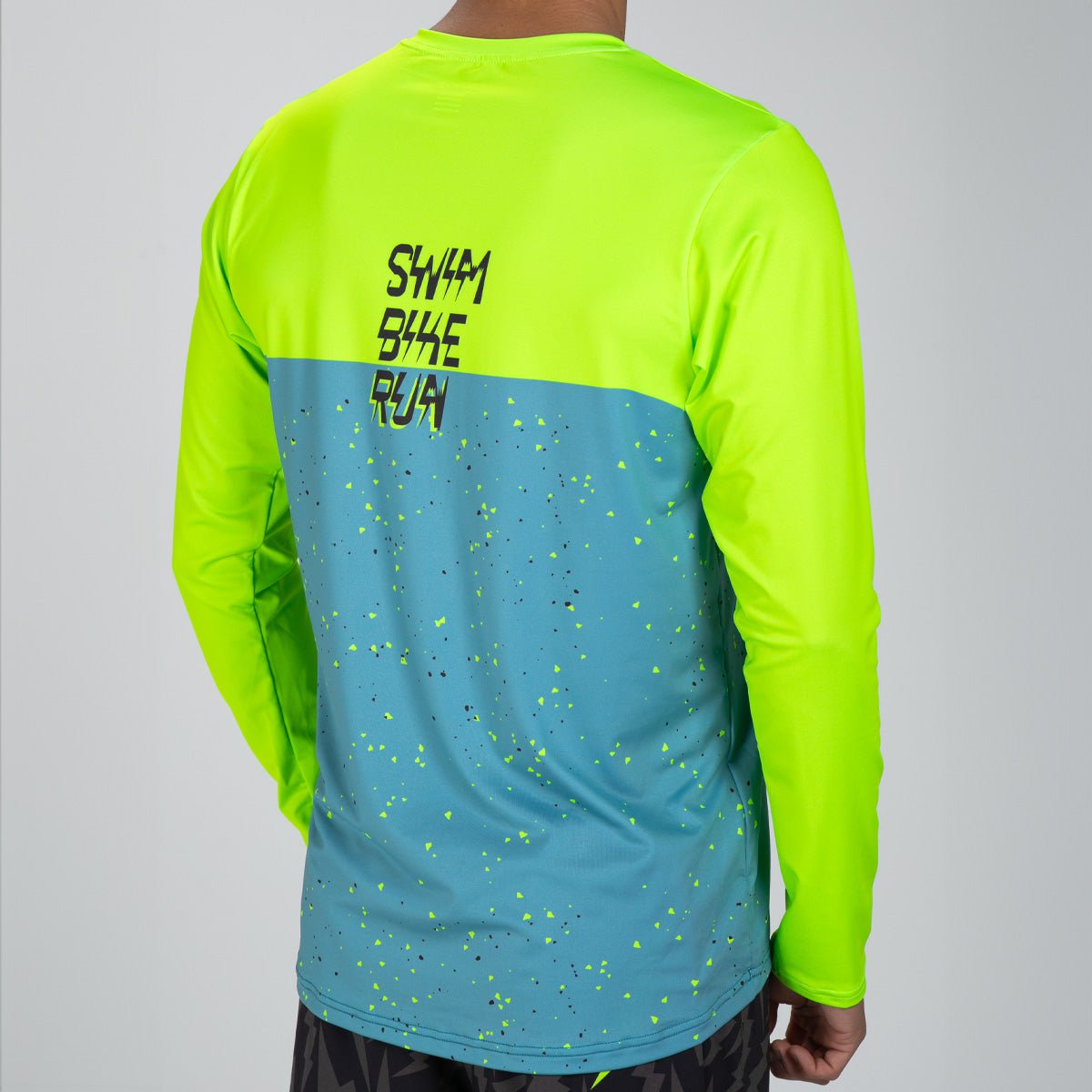 Zoot Sports RUN TEE Men's Ltd Run Ls Tee - Electric