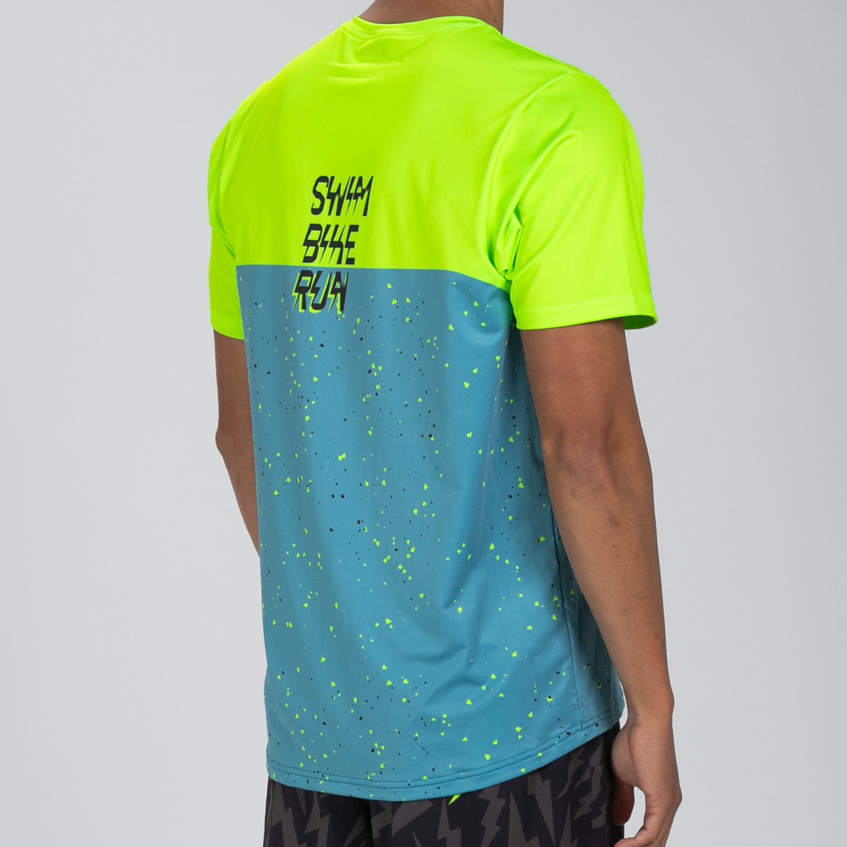 Zoot Sports RUN TEE Men's Ltd Run Tee - Electric
