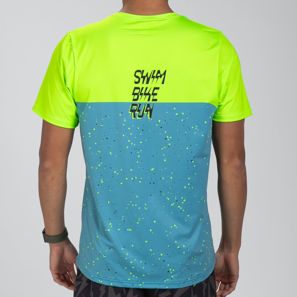 Zoot Sports RUN TEE Men's Ltd Run Tee - Electric