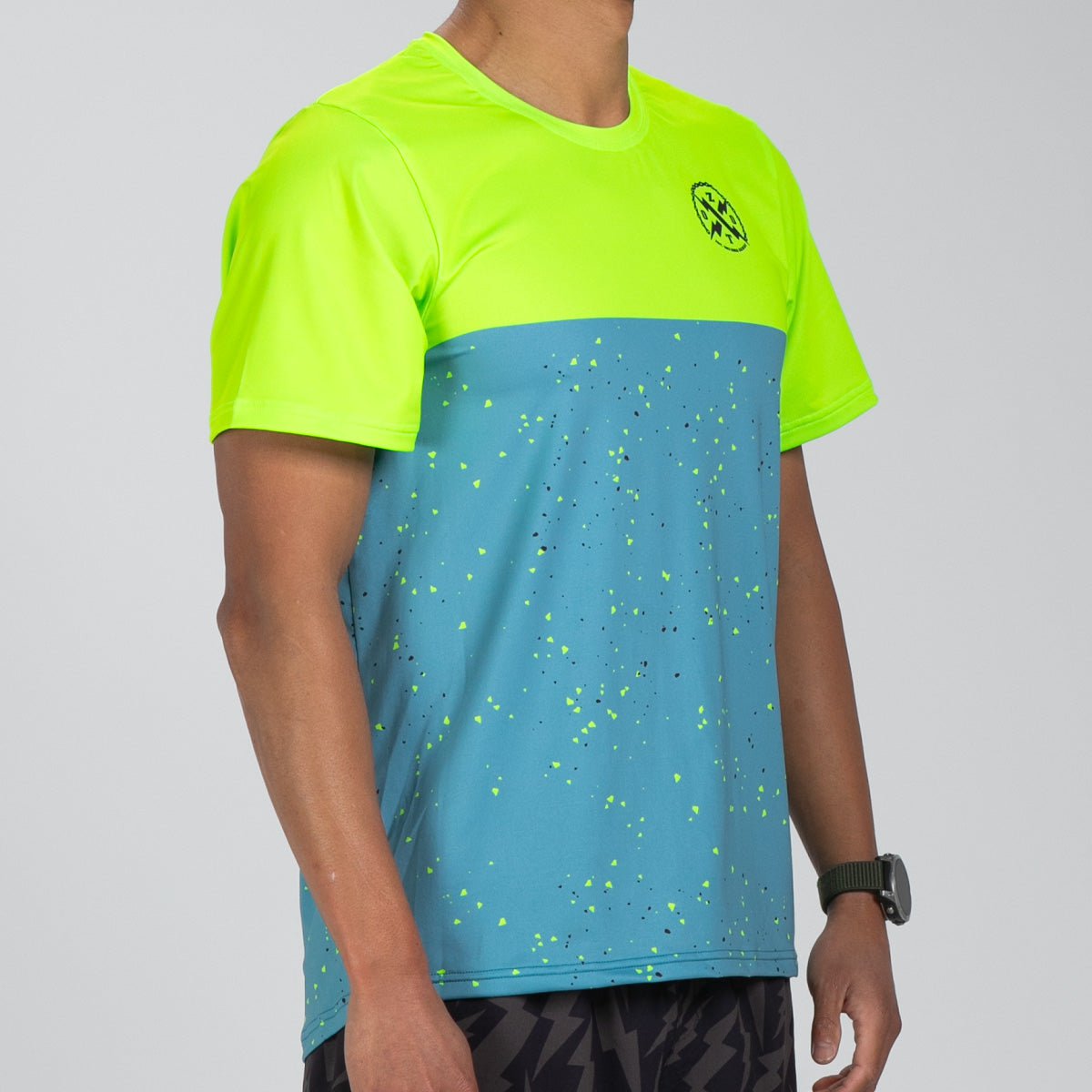 Zoot Sports RUN TEE Men's Ltd Run Tee - Electric