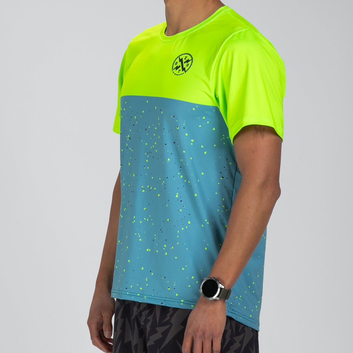 Zoot Sports RUN TEE Men's Ltd Run Tee - Electric
