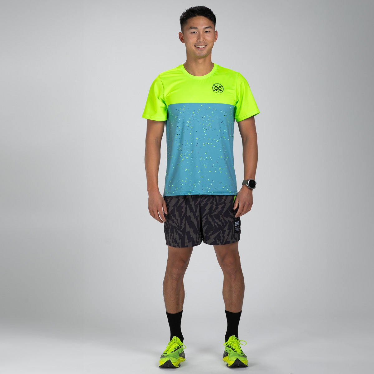 Zoot Sports RUN TEE Men's Ltd Run Tee - Electric