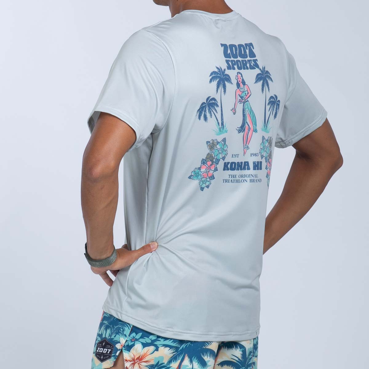 Zoot Sports RUN TEE Men's Ltd Run Tee - Hula