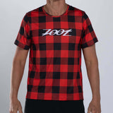 Zoot Sports RUN TEE Men's Ltd Run Tee - Lumberjack