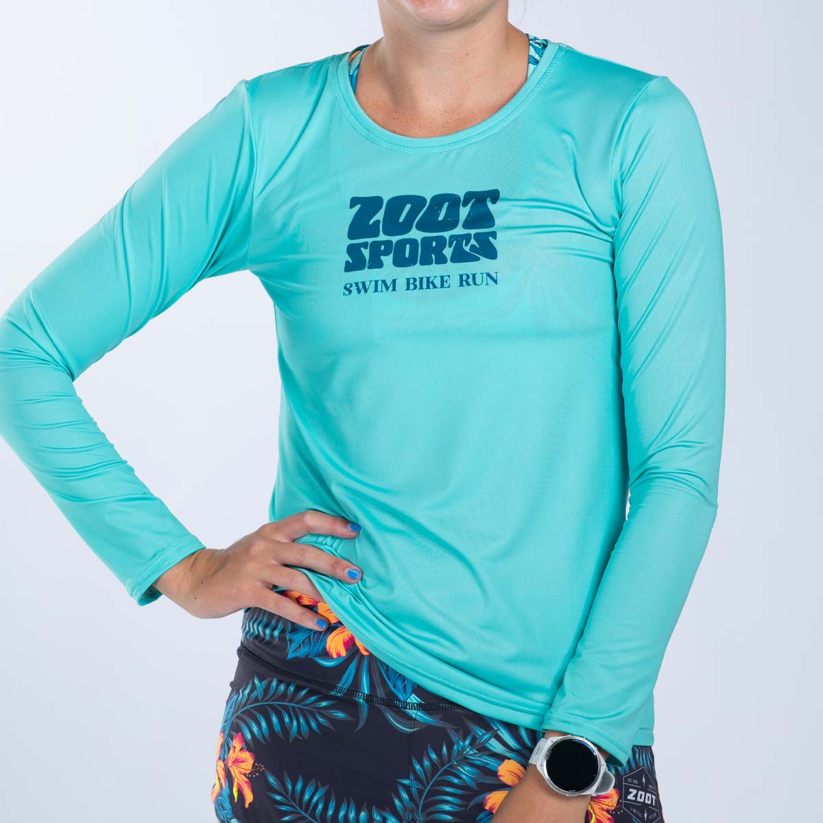 Zoot Sports RUN TEE Women's Ltd Run Ls Tee - Hula