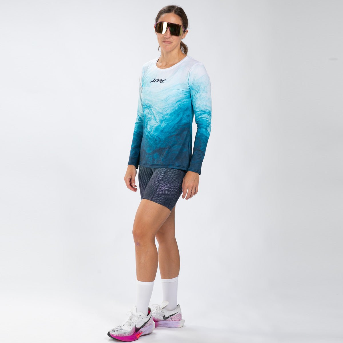 Zoot Sports RUN TEE Women's Ltd Run Ls Tee - La Plage