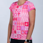 Zoot Sports RUN TEE Women's Ltd Run Tee - Holiday Spirit