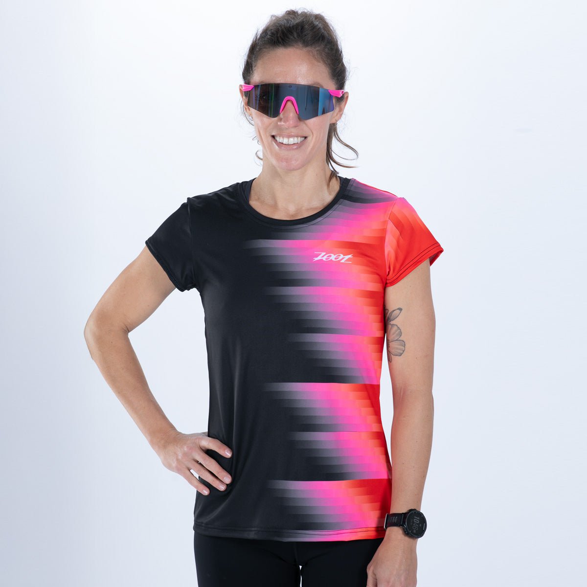 Zoot Sports RUN TEE Women's Ltd Run Tee - Yo Yo Yo