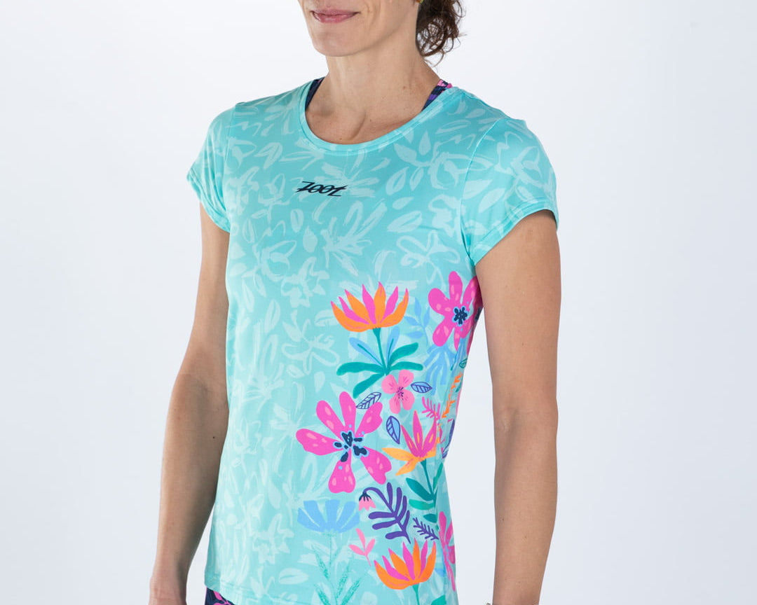 Zoot Sports RUN TEES Women's Ltd Run Tee - Florescence