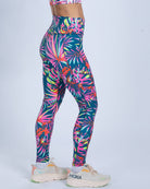 Zoot Sports RUN TIGHTS Women's Ltd Run Pulse High-Rise Tight - Island Original