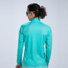 Zoot Sports RUN TOPS Women's Core Run 1/2 Zip - Aqua Blue