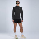 Zoot Sports RUN TOPS Women's Core Run 1/2 Zip - Jet Black